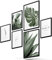BLCKART Infinity Premium Poster Set MONSTERA Stilvolle Doppelseitige Bilder Wohnzimmer Schlafzimmer | 2x A3 | 4x A4 | ohne Rahmen (MONSTERA GREEN | 6er, Ohne Rahmen)