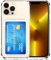 ÁRBOLORO Hülle für iPhone 13 Pro Max mit Kartenfäch Transparent Silikon TPU Handyhülle Ultra Dünn Weiche Stoßfest Flexibel Handy Tasche Bumper Case für iPhone 13 Pro Max