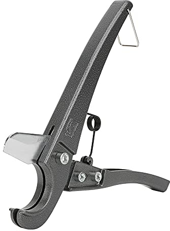 Cortador de tubos de plásticode 3-32 Mm, Cortatubos de PVC de Corte Rápido de Aleación de Aluminio con 2 Cuchillas de Repuesto para Cortar Mangueras de Plástico de PVC Y PPR