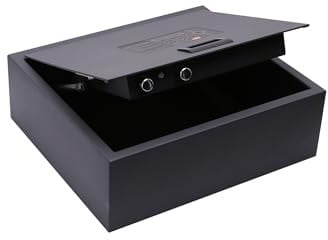 Corby Mayfair Coffre-fort numérique pour ordinateur portable avec ouverture sur le dessus Noir