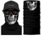 ShopINess Unisex Schlauchschal Halswärmer Neckwarmer Multifunktions schlauchtuch totenkopf für Motorrad Bikes Sport Festival Halloween Karneval - Totenschädel (Knochenschädel)
