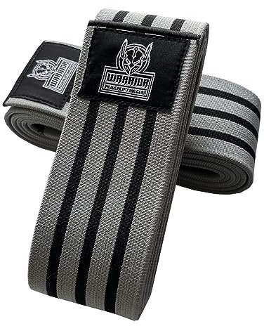 Bandes de Genoux 2m50 Ultimate | Bandes de Squat, et la Presse | Bandes Genoux RAIDES/DURES | Force athlétique - Musculation - Powerlifting | Protégez Vos Genoux, éclatez Vos Performances