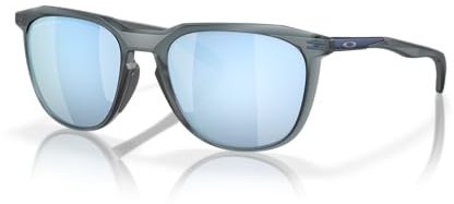 Oakley Oo9286 Thurso, Gafas para Hombre, Negro Cristal Mate/polarizado Prizm Deep Water, 54 mm