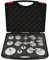 15Pcs Brake Master Cylinder Bleeder Kit Professional Brake Bleeder Adapter Kit Brake Fluid Bleeder Adapter Kit Universal for Most Vehicles Brake Fluid Bleeding