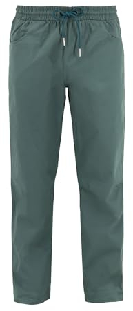 Café Kraft Meteor Pantalon d'escalade pour homme, Vert verdant, XL