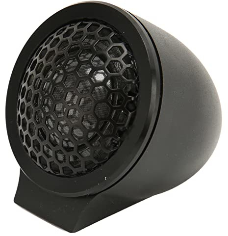HIR6 Auto-Hochtöner-Lautsprecher, 150 W Kalotten-Hochtöner-Lautsprecher für Alle Auto-Audiosysteme, 2-Wege-System, Metall-Aluminium