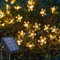 Guirlande Lumineuse Exterieur Solaire, 12M 100LED Fleurs de Cerisier Lumières de Jardin,8 Modes Étanche Lampe Solaire Exterieur pour Jardin Terrasse Balcon Arbres Noël Décoration