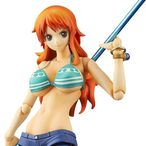 MegaHouse, Nami One Piece Actionfigur, Variable Action Heroes, Mehrfarbig, MH840449, Sammelfigur, optimal für Anime-Fans