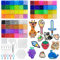 Fuse Beads Kit - 39000 Pcs Iron Beads Set, 72 colors 2.6mm Beads, Art Crafts Set for Kids Ages 9+, Girls Boys Gift Age 9 10 11 12 13 14 Years Old Easter Christmas Birthday Present.