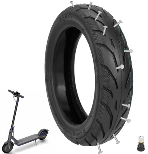 VOLOHAS 9 Zoll Tubeless Reifen für Xiaomi M365 1S Pro MI3/Ninebot E22 E25 E45/Odys Pax/Okai Neon Elektroroller Verschleißfester Vakuumreifen 9x2 Ersatzräder Selbst Reparierbar Pannensicher (1 Stück)