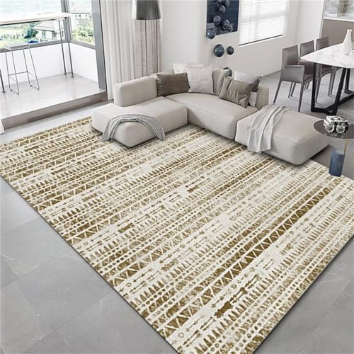 DJHWWD 100X180cm bettvorleger Schlafzimmer rutschfest Carpet Bedroom Der rechteckige Wohnzimmerteppich ist angenehm zu begehen, schmutzabweisend und spielmatte Teppich auslegeware