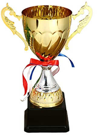 SWAYVES Trophée Coupe de Trophée Coupes de Trophée En Plastique Coupe de Trophée de Football Trophée Trophée En Vrac Prix Prix D'Or Coupe Du Trophée Ballon de Sport Classique