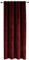 TiborTex Verdunkelungsvorhang Samt weich 140x145 cm Bordeaux Vorhang Kräuselband Blickdicht Gardine abdunkelnd U-Band