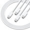 Hafiuege 100W USB C Cable de carga Rápida para Macbook Air/Pro 2021 2020 2019 2018 2017 2016, Retina 12 pulgadas, iPad Pro 2021 2020 2018, Air 2022 2020, mini 2021, dos 2M cables de carga