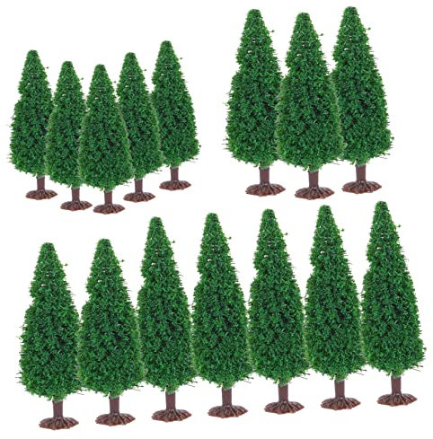 Anneome Verwenden Sie Künstliches Kiefernholz Eisendraht Schwammmaterial Feine Handwerkskunst Natürliche Landschaft