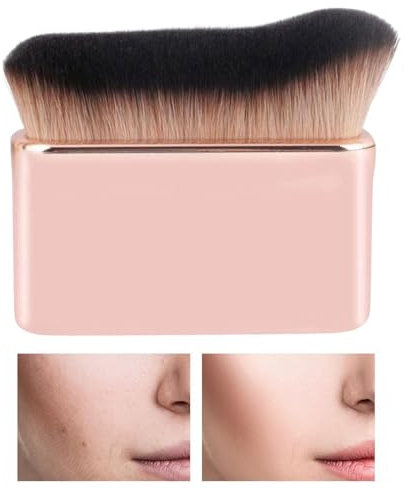 Brosse autobronzante - Brosse sirène pour Le Corps | Pinceau de Maquillage Siren Foundation, adapté aux Fonds de Teint liquides, à la crème ou aux cosmétiques en Poudre Parfaite