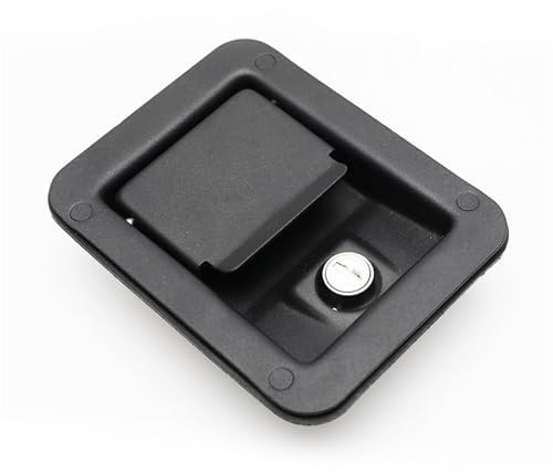 Handle Cylinder Paddle Latch RV Truck Door Lock Paddle Latch Engineering Vehicle Canopy Panel Lock A7831 1Pcs