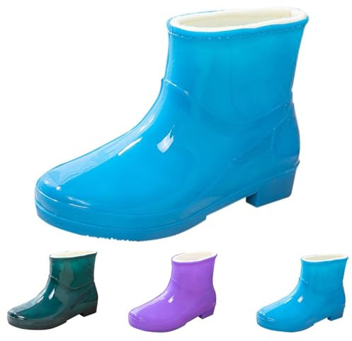 Stivali Pioggia Donna Stivaletti Donna In Gomma Impermeabili Stivaletto Pvc Leggere Stivali Donna Pioggia Eleganti Stivali Da Giardino Pioggia Stivaletti Rain Per Giardinaggio E Pesca Offerta
