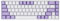Fockety 60% Clavier de Jeu Mécanique, Hot Swappable 68 Touches Clavier Mécanique Switch Blue Wireless Dynamic RVB RADLIT Anti GHOSTING Gaming Clavier avec Connexion en Mode 3