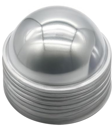 50 Pcs 9cm Plastic Shaker Domes Round Shaker Covers 3D Dimensional Domes Paper Crafting Shakers Shaker Card Supplies for Card Making