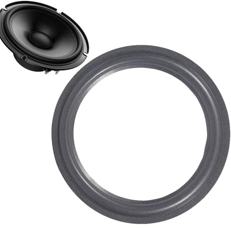 Lautsprecher-Schaumstoffkante, verbesserte Audio-Klarheit, Horn-Ersatzteile, Lautsprecherkante, Gummiringe, Sppeaker-Hornschaum, dehnbares Eddge-Ersatzset, Woofer-Eddge für Soundsysteme