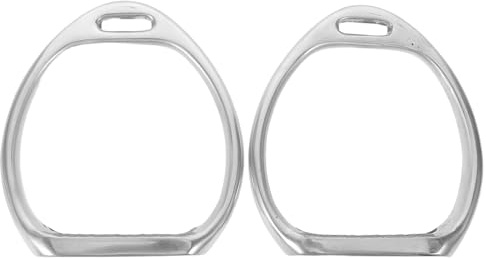 FESTFENDS 1 par Horse Tack Western stigbyglar: Ridstigbygel med halkfri textur - Sadelfäste i aluminiumlegering för western engelska sadlar Ridning