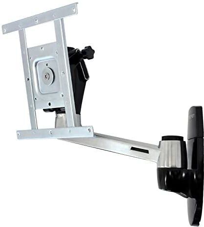 Ergotron – LX HD Single Monitor Swing Arm, VESA Wall Mount – for Monitors Up to 49 Inches, 0 to 22.7kg, Less Than 4 Inch Display Depth – One Extension (45-268-026)