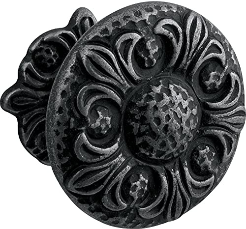 Knopf Faial ø 33 mm, Tiefe 24 mm, Zinkdruckguss Eisen brüniert