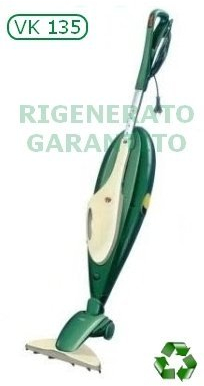 Aspiratore/Aspirapolvere/Scopa elettrica Folletto Vorwerk VK 135 rigenerato/usato