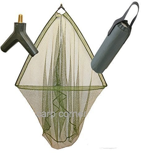 42 Inch Carp Pike Specimen Fishing Landing Net With Spreader Block Plus Net Float