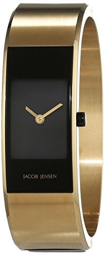 JACOB JENSEN Damen-Armbanduhr Analog Quarz Edelstahl Eclipse Item NO. 444