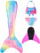shepretty Mädchen Fisch Tail mit Bikini Cosplay,M1-120
