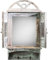zaizai Specchio da Parete, Specchio Rettangolare Antico con Gancio, Specchio Finto Finestra Vintage, Specchio da Parete Shabby Chic per Bagno Salone di Bellezza Barbiere