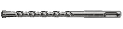 HÖGERT TECHNIK SDS-plus Betonbohrer, 24 x 600 mm, 4x90° Spitze, Wolframcarbid, Doppelspirale, Zentrierspitze, ideal für Beton, Naturstein & Stahlbeton