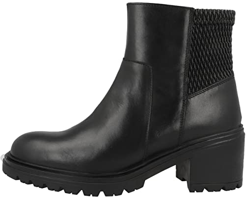 Geox D Damiana C, Stivaletti Donna, Nero (Black), 39 EU