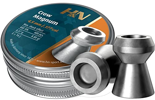 H&N Sport Crow Magnum 4,5mm Diabolo/ Luftgewehrkugel
