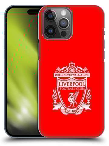 Head Case Designs Officially Licensed Liverpool Football Club Red Crest 2 Hard Back Case Compatible With Apple iPhone 14 Pro Max