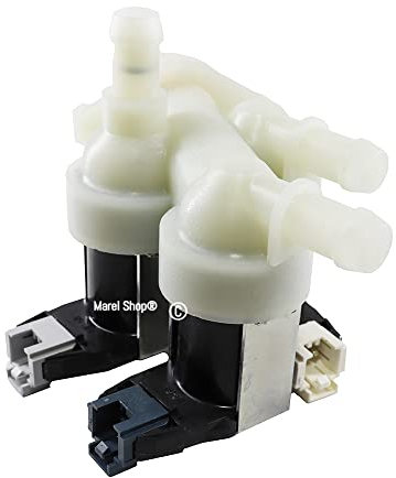 Marel Shop® - Elettrovalvola Tre Vie per Lavatrice compatibile con Candy Hoover Zerowatt per Modelli: CSW485DB47 - CSW485DS - HLW586DS - WDWA596AHCS - WDWFL4138AH47