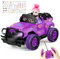 Ynanimery Voiture télécommandée pour filles, voitures de course RC à l'échelle 1:20, camion tout-terrain pour garçons et filles, cadeaux idéaux de Noël, d'anniversaire, jouets Rc Cars, violet