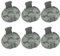6 Stück Rasentrimmer Ersatz Spulenkappe für Bosch Spulenabdeckung Für EasyGrassCut 18V-230.18V-26.18V-260.23.26 F016F05800 Rasentrimmer Fadenspulen Und Spulendeckel