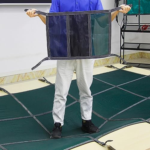 Cobertor Funda Piscina Invierno Cubierta De Seguridad Para Piscina Resistente Para Mascotas, Niños, Pájaros Y Hojas, Protector De Cubierta De Piscina Enterrada De Invierno Con Accesorios ( Size : 2x3m