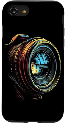 Coque pour iPhone SE (2020) / 7 / 8 Objectif d'appareil photo photographe amateur d'appareil photo