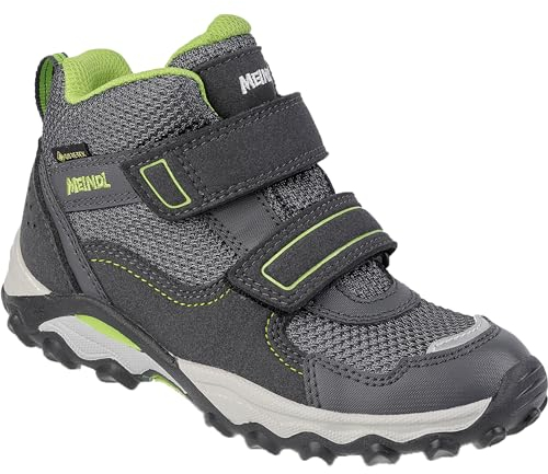 Meindl Kinder Skye GTX Schuhe, anthrazit-Lemon, 35