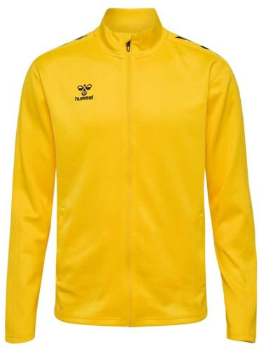 hummel Unisex Hmlcore Xk Poly Zip Cardigan Sweater, Sports Yellow, M EU