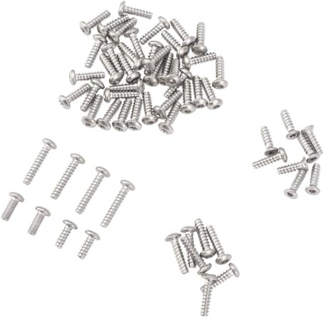 Stainless Steel Screw Set, Seamless Assembly Process, TT02 Model Car, Enhancing Performance, Storage Box, for Model Car Enthusiasts & DIY Projects