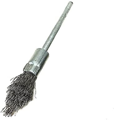 OKUMEYR cepillo de rueda de alambre cepillo de alambre para taladro broca de cepillo de alambre accesorios amoladora Accesorio para esmeriladora cepillo de alambre rotatorio Silver