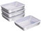 Mtbricey 4 Pcs Recipientes de Alimentos de Acero Inoxidable con Tapas 1000ml Lonchera Caja de Almacenamiento Cajas de Preparación de Comidas Apilables Caja de Bento Portátil Para Niños Adultos