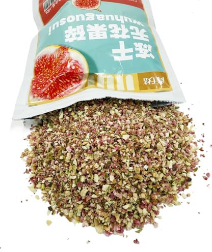 Freeze Dried Crushed Figs Pieces 100g - Dried Fruit Bits - 100% Natural, No Added Sugar or Preservatives Raw Dry Grit for Baking, Cake Decorations, Yogurt, Porridge Oat, Smoothie