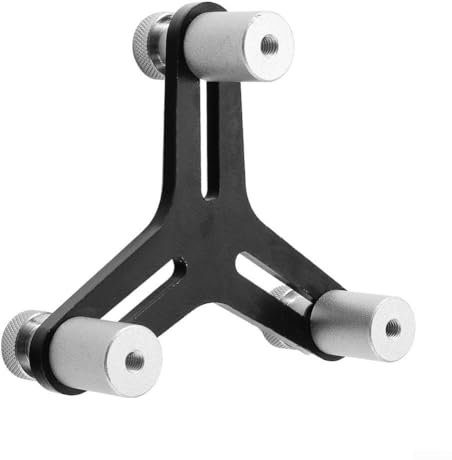 Vilgftyiet Outil d'équerre professionnel de segment de piston avec jauge d'épaisseur pour alésage du moteur de 5,7 à 12,7 cm, équipement d'atelier de réparation automobile avec matériel en acier