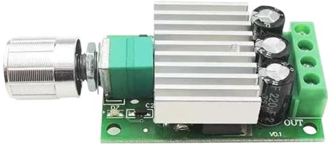 12V 24V 10A PWM for contrôleur de Vitesse de Moteur à Courant continu régulateur de Vitesse réglable variateur Interrupteur de Commande for Moteurs de Ventilateur lumière LED P15F